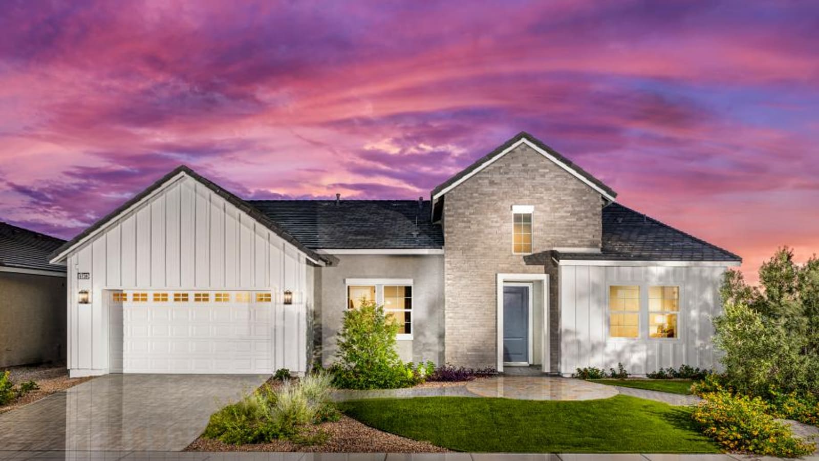 Representative builder image of the Bello front elevation in the Regalia Collection at Elkhorn Grove