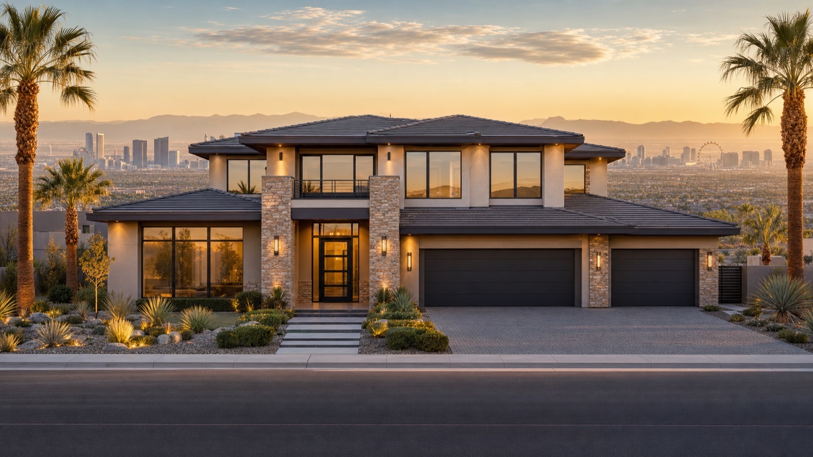 Las Vegas valley neighborhoods under the Spring Mountains, the 8,294 active listings counted for the September 2026 inventory report