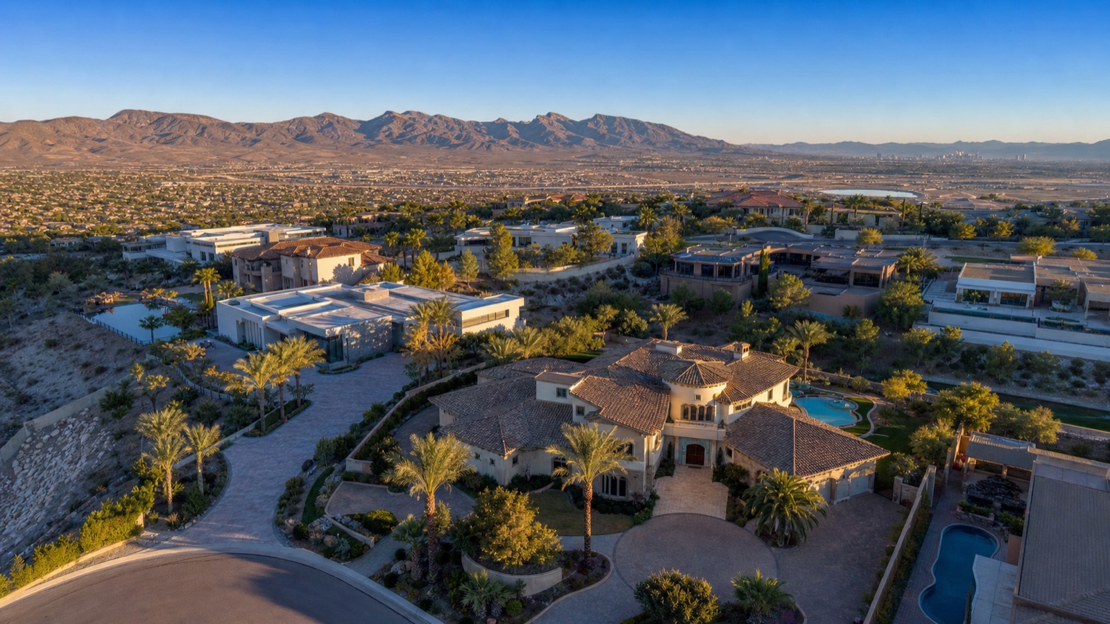 Private club amenity at a Las Vegas guard-gated community, part of what buyers above $2 million are purchasing beyond the house itself