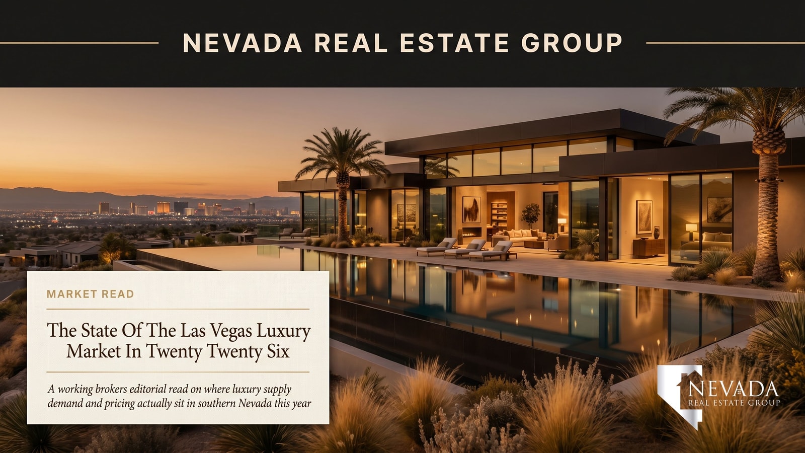Las Vegas luxury home market activity contrasted with national price gains spring 2026