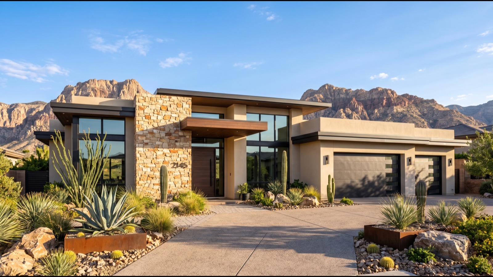Spacious single-family Las Vegas home representing the housing and tax advantage for Oregon families relocating from Portland