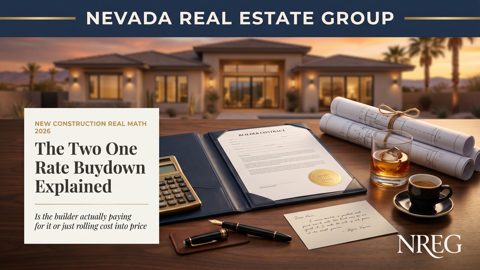 Comparing mortgage rate and payment math on a Las Vegas new construction purchase