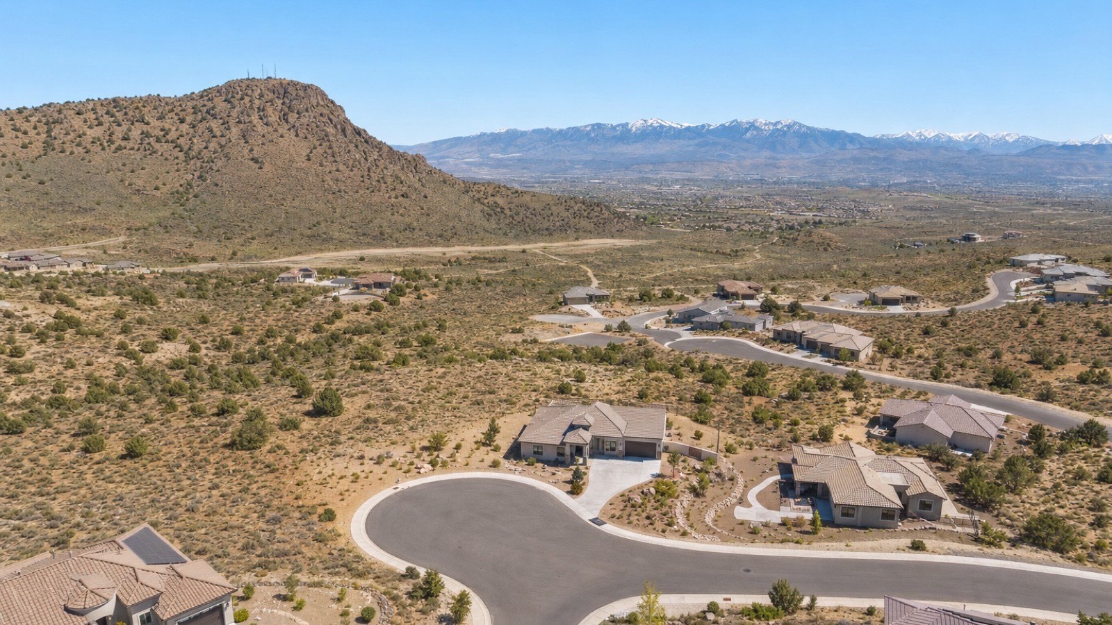Aerial view of Cold Springs homes north of Reno, the fastest-moving entry-level ZIP on the Reno board in September 2026