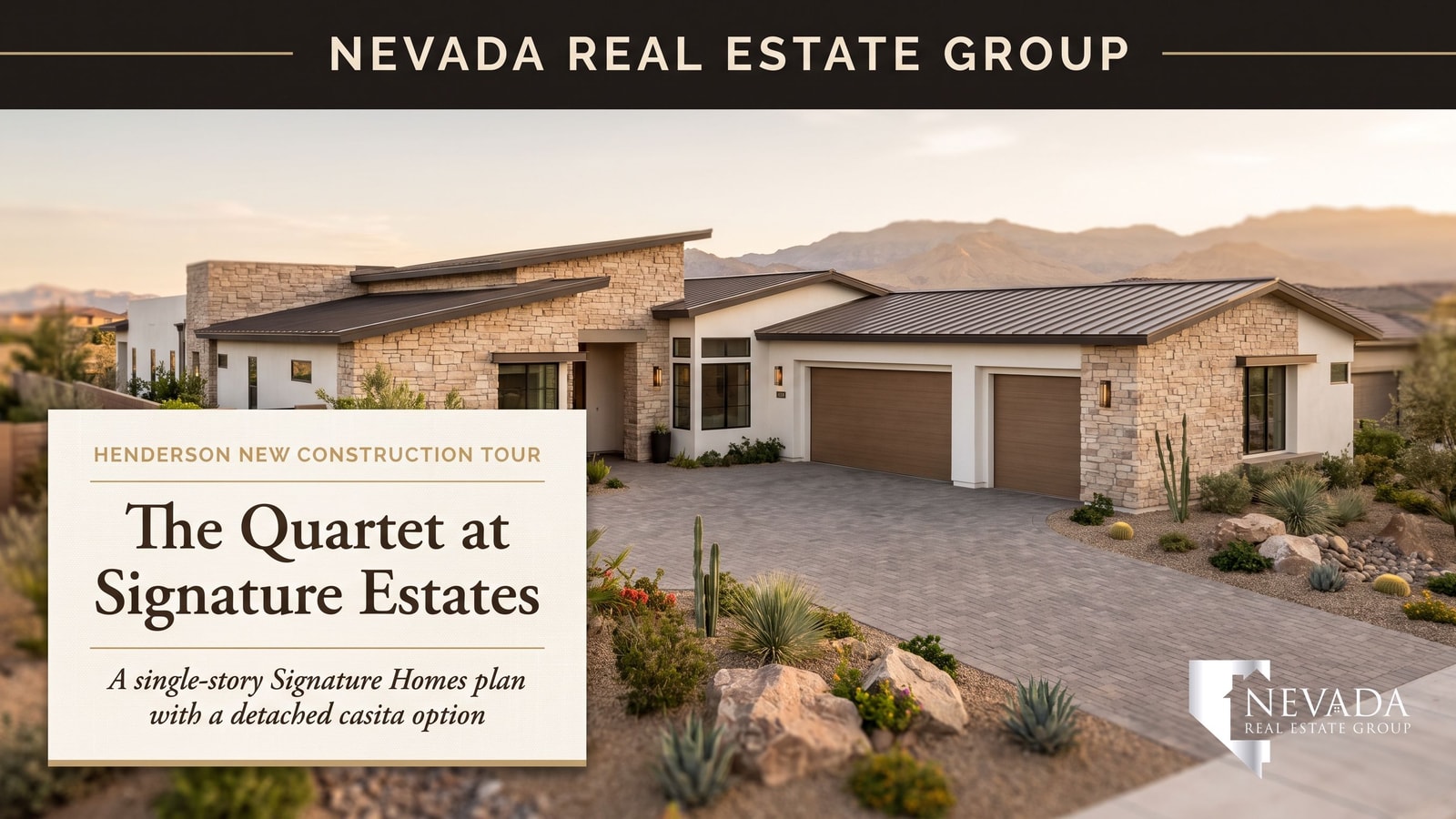 Signature Homes Quartet at Signature Estates, Henderson