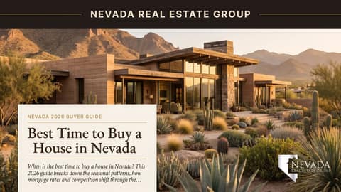 Best Time to Buy a House in Nevada: 2026 Guide