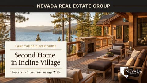 Second Home in Incline Village: Costs & Taxes 2026