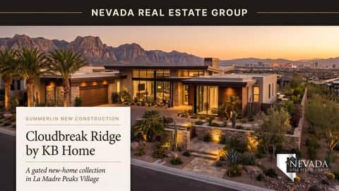 Cloudbreak Ridge by KB Home in Summerlin 2026