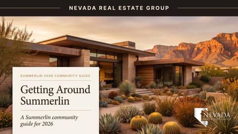 Getting Around Summerlin: A 2026 Transportation Guide