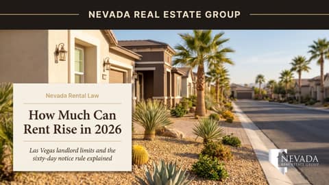 How Much Can a Landlord Raise Rent in Las Vegas? 2026 Law