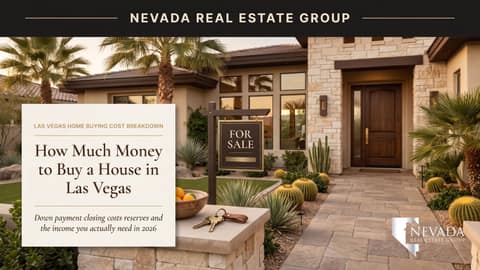 How Much Money to Buy a House in Las Vegas in 2026?