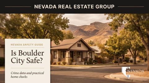 Is Boulder City, Nevada Safe? Crime and Homebuyer Guide
