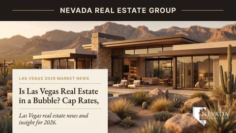 Is Las Vegas Real Estate in a Bubble? Cap Rates, Rents, and Data for 2026