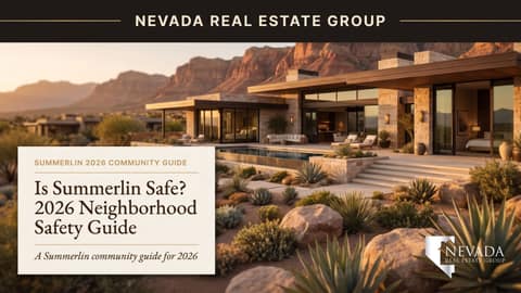 Is Summerlin Safe? 2026 Neighborhood Safety Guide
