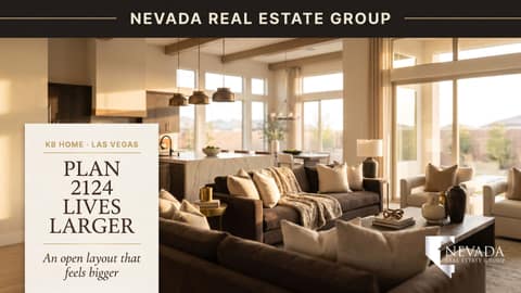 KB Home Plan 2124: Open Layout Las Vegas New Home 2026