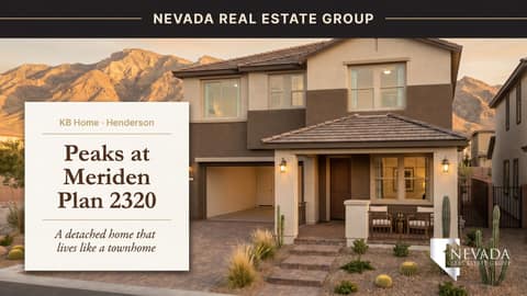 KB Home Plan 2320: Peaks at Meriden Henderson 2026