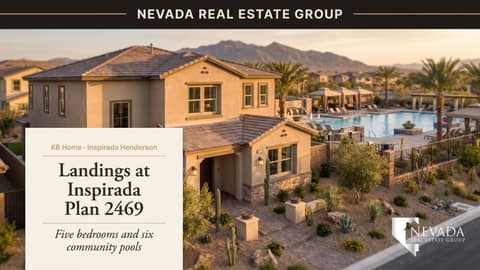 KB Home Plan 2469: Landings at Inspirada Henderson 2026