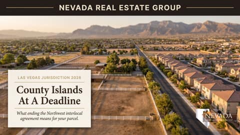 What a Las Vegas Annexation Vote Means if You Live in a Clark County Island
