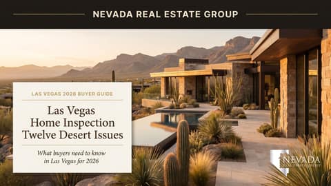 Las Vegas Home Inspection 12 Desert Issues 2026