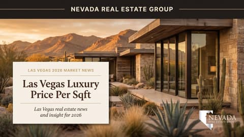 Las Vegas Luxury Price Per Sqft 2026: Real Numbers