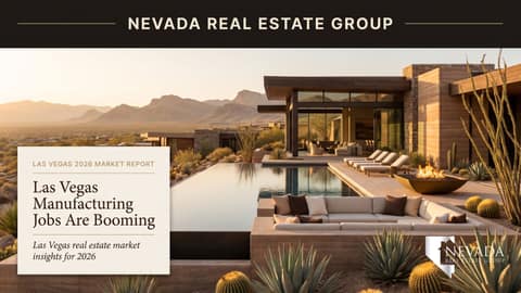 Las Vegas Manufacturing Jobs Boom and Housing Demand 2026