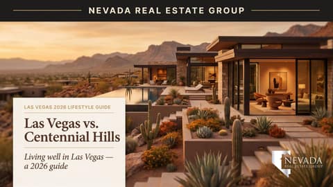 Las Vegas vs. Centennial Hills: Choosing Your Lifestyle in 2026