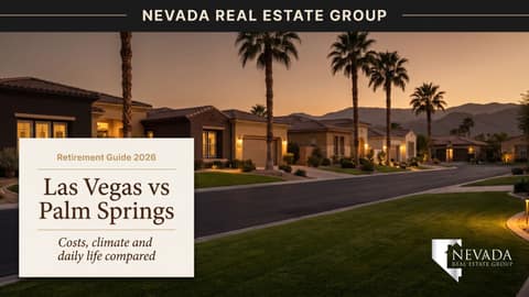 Las Vegas vs Palm Springs for Retirement: Housing Costs, Climate and Everyday Life