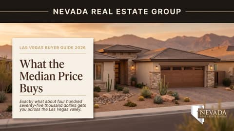 Median-Priced Las Vegas Home: What You Get 2026