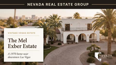The Mel Exber Estate: Inside 1400 Maria Elena Drive, a 1970 Las Vegas Home