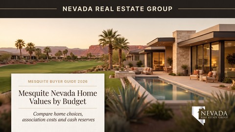 Mesquite Nevada Home Values by Budget: 2026 Buyer Guide