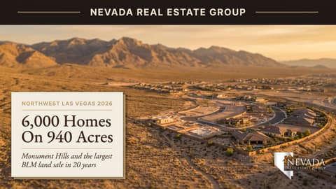 Monument Hills Federal Land Sale: Northwest Las Vegas 2026