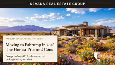 Moving to Pahrump NV in 2026: The Honest Pros and Cons
