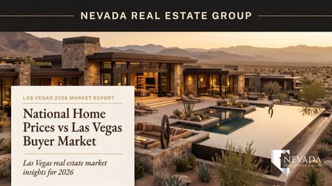 National Home Prices vs Las Vegas Buyer Market 2026