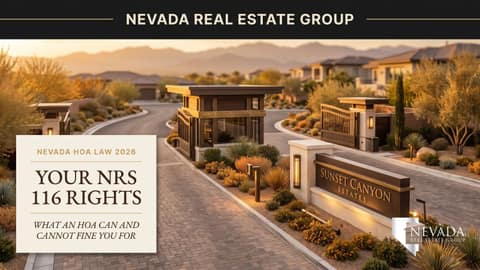 Nevada HOA Fines: Your NRS 116 Rights in 2026
