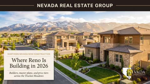 New Construction Homes in Reno: 2026 Builders Guide