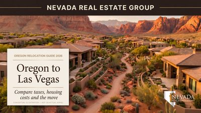 Oregon to Las Vegas: 2026 Taxes and Moving Costs