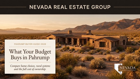 Pahrump Nevada: What Your Budget Buys 2026