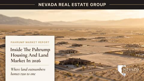 Pahrump Nevada Housing Market 2026: Prices & Trends