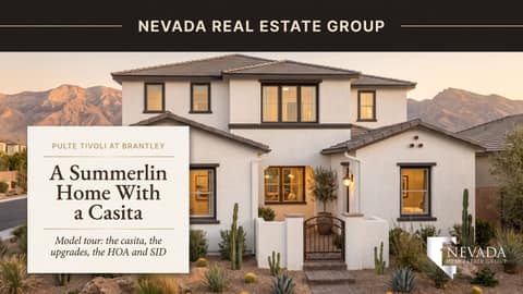 Pulte Tivoli at Brantley: The Summerlin Home With a Casita