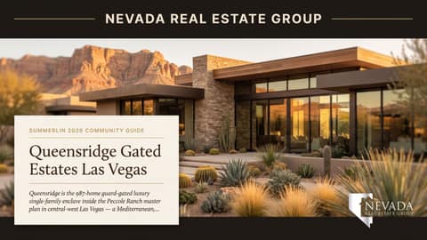 Queensridge Gated Estates Las Vegas: 2026 Luxury Guide