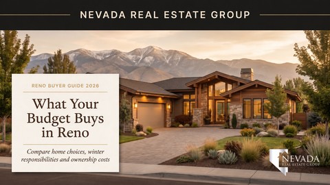 Reno Home Prices: What Your Budget Buys in 2026