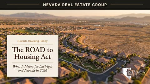 ROAD to Housing Act: Nevada and Las Vegas Homes 2026