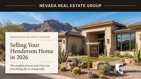 Selling Your Henderson Home: 2026 Process & Costs Guide