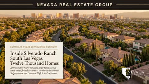 Silverado Ranch South Las Vegas Established Guide 2026