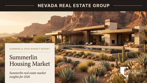Summerlin Housing Market 2026: Prices and Trends