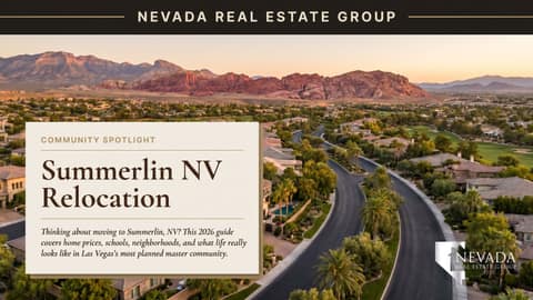 Summerlin NV Relocation Guide for Out-of-State Buyers 2026