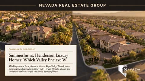 Summerlin vs. Henderson Luxury Homes: Which Valley Enclave Wins?