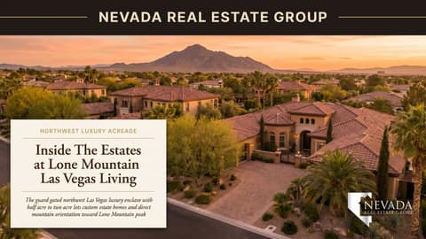 Estates at Lone Mountain Las Vegas Luxury Guide 2026