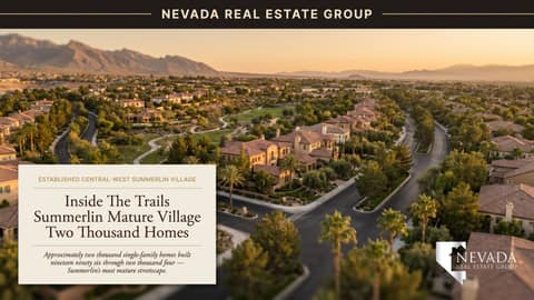 The Trails Summerlin Established Village Buyers Guide 2026