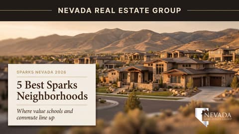 Top 5 Best Neighborhoods in Sparks, Nevada (2026)