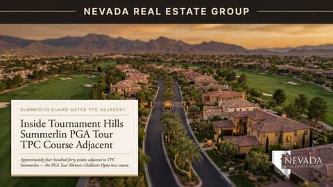 Tournament Hills Summerlin TPC Guard-Gated Guide 2026